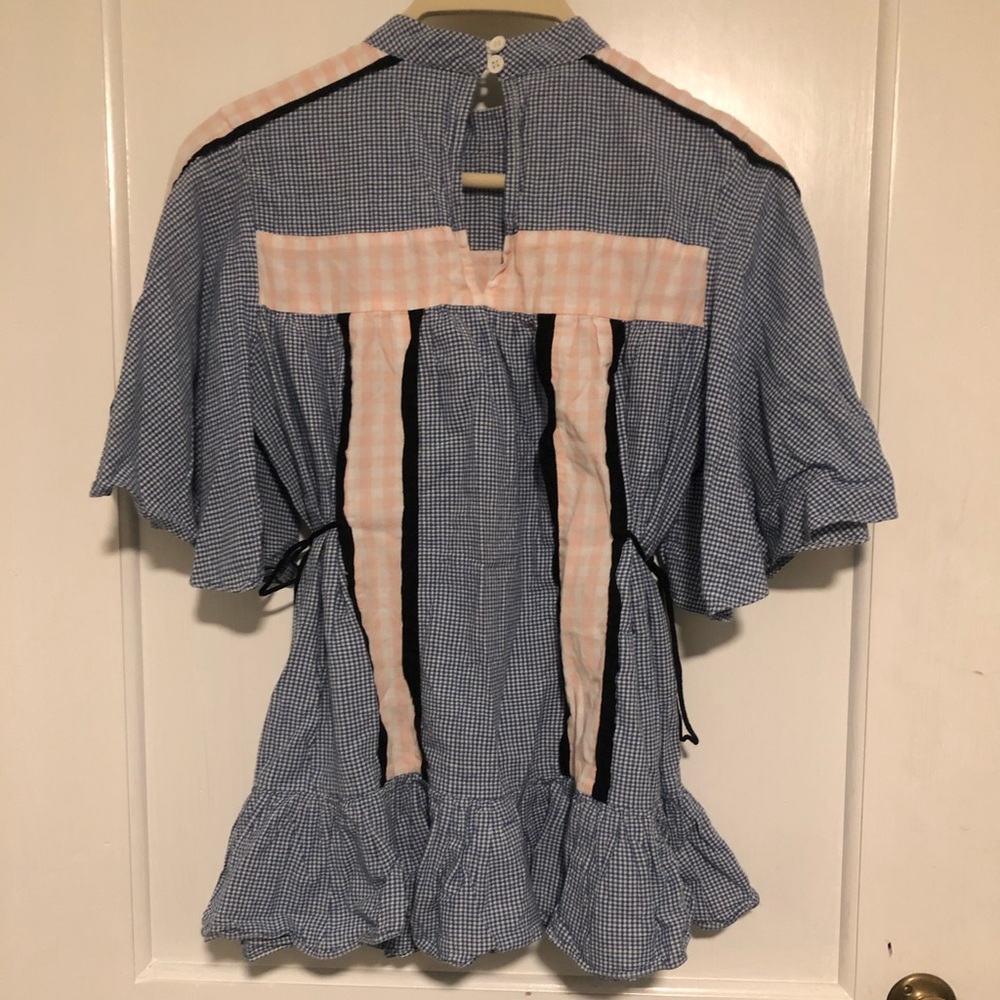 Ruffled Gingham Top - image 5